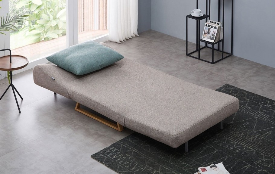 Кресло-кровать IMODERN Rosy, бежевый/мята