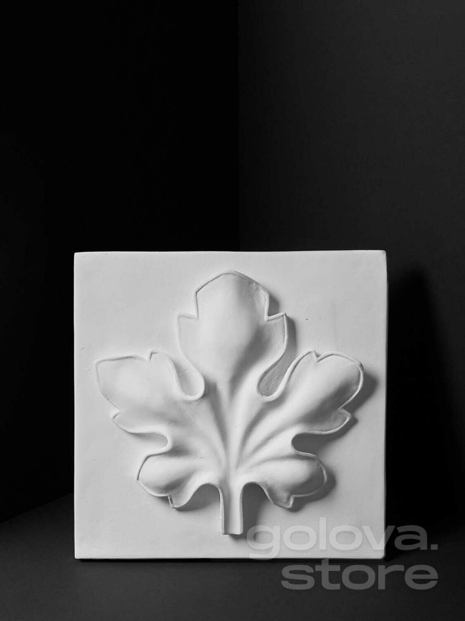 Гипсовая розетка лист аканта