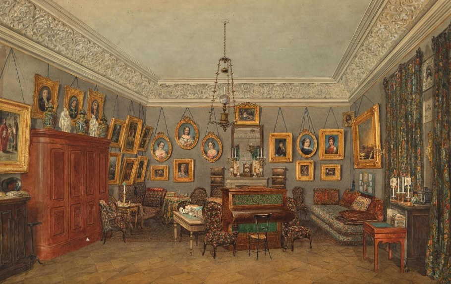 Рябцев русская усадьба 19 век интерьер