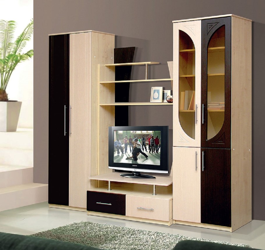 Стенка горка Аджио в гостиную 4