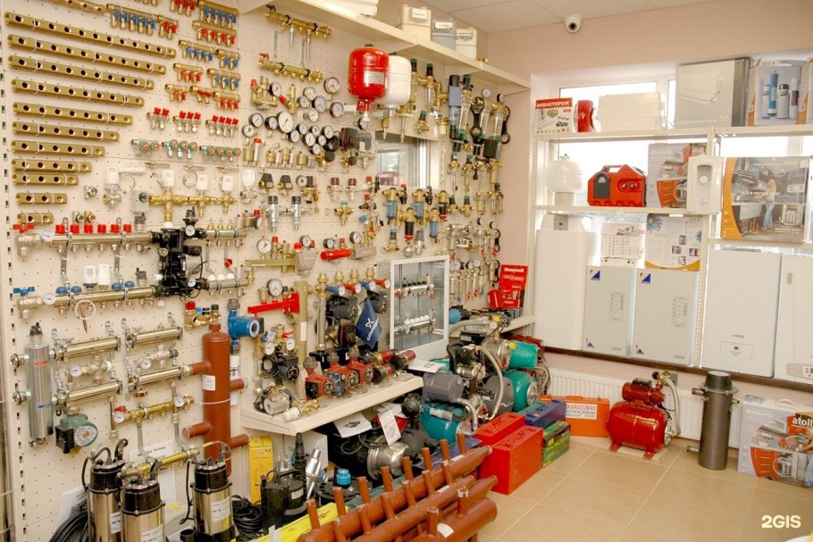 Выкладка инженерной сантехники