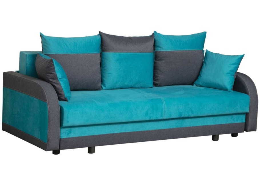 Бирюзовый диван из аллея мебели 20.000