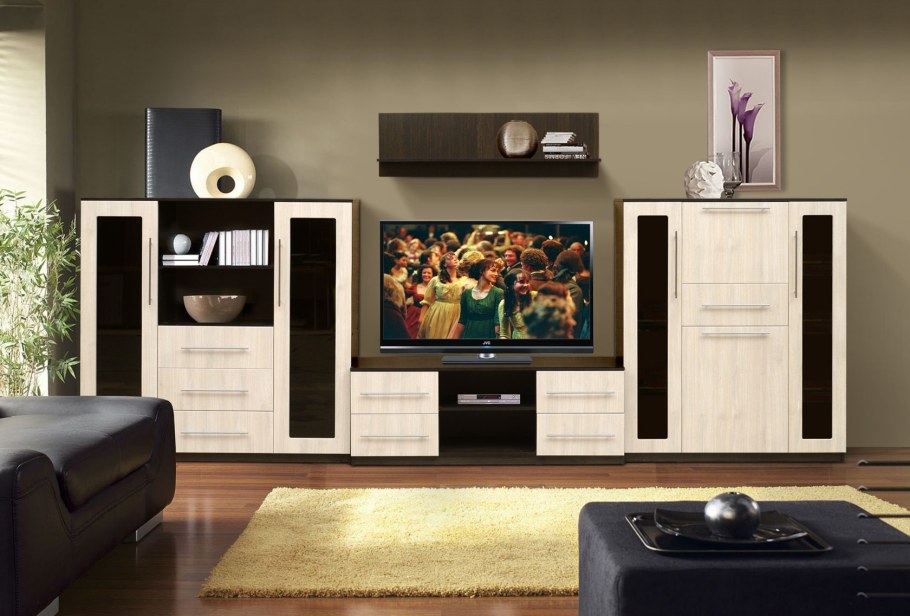 Гостиная Аджио горка 1 МДФ