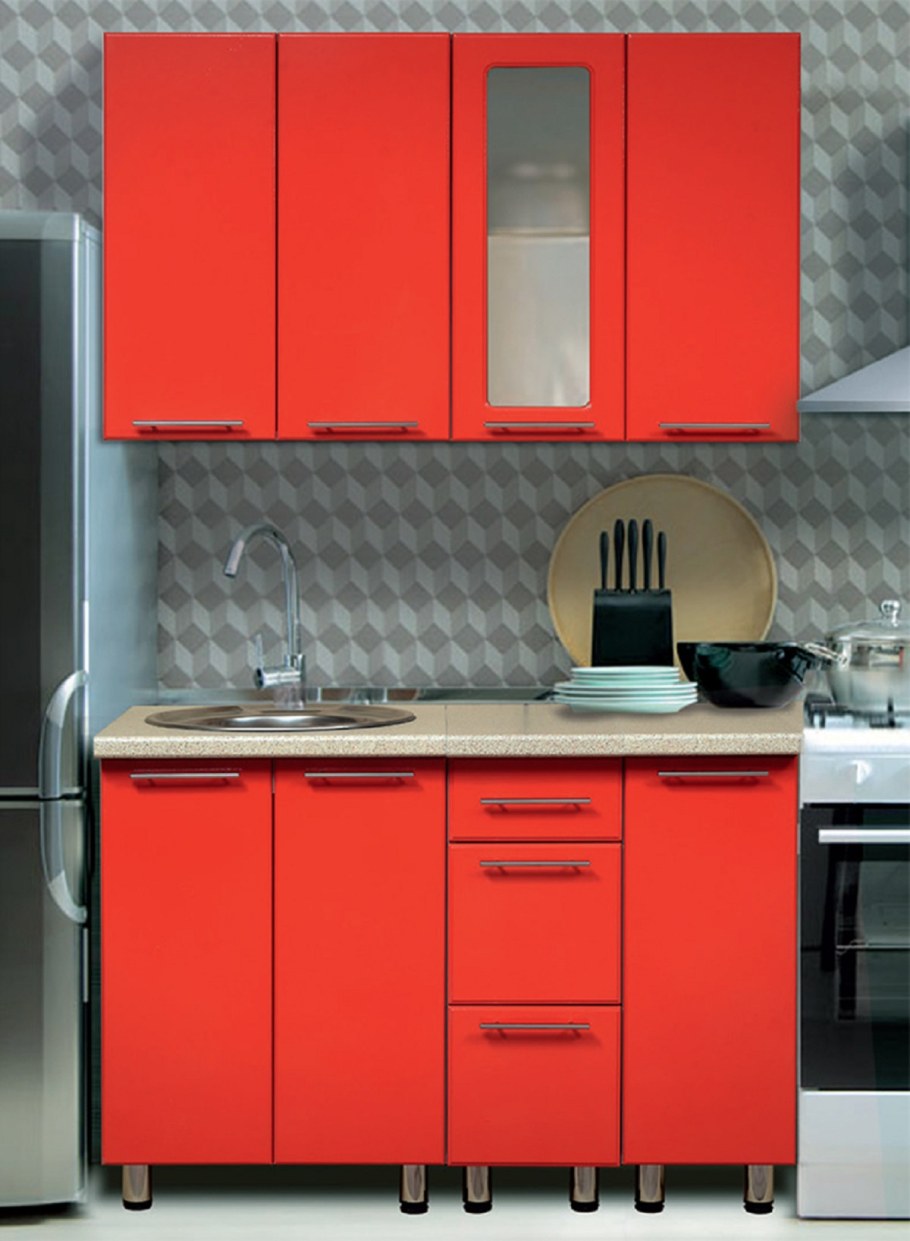 Кухонный гарнитур Симпл 2100 (венге)