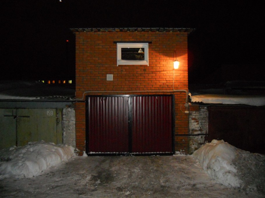 Двухэтажный гараж