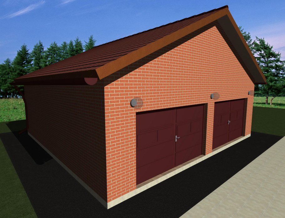 Гараж на 2 машины