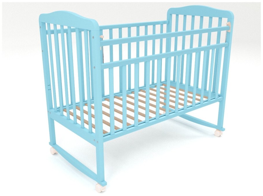 Кроватка Волжская деревообрабатывающая компания bonne колесо-качалка