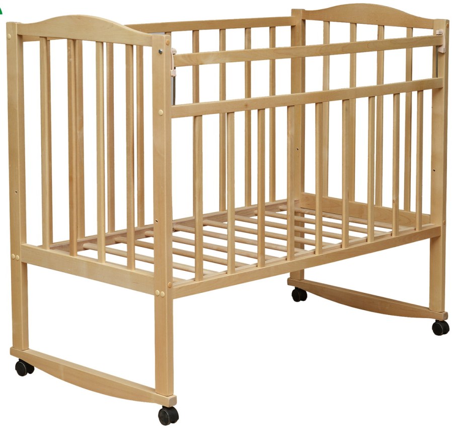 Кровать детская "Magico Mini" колесо/качалка кр1-02м