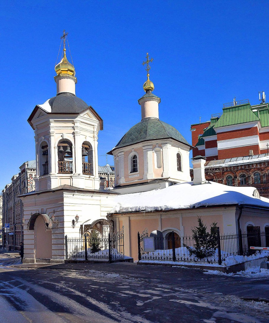 Крапивинский переулок храм Сергия Радонежского