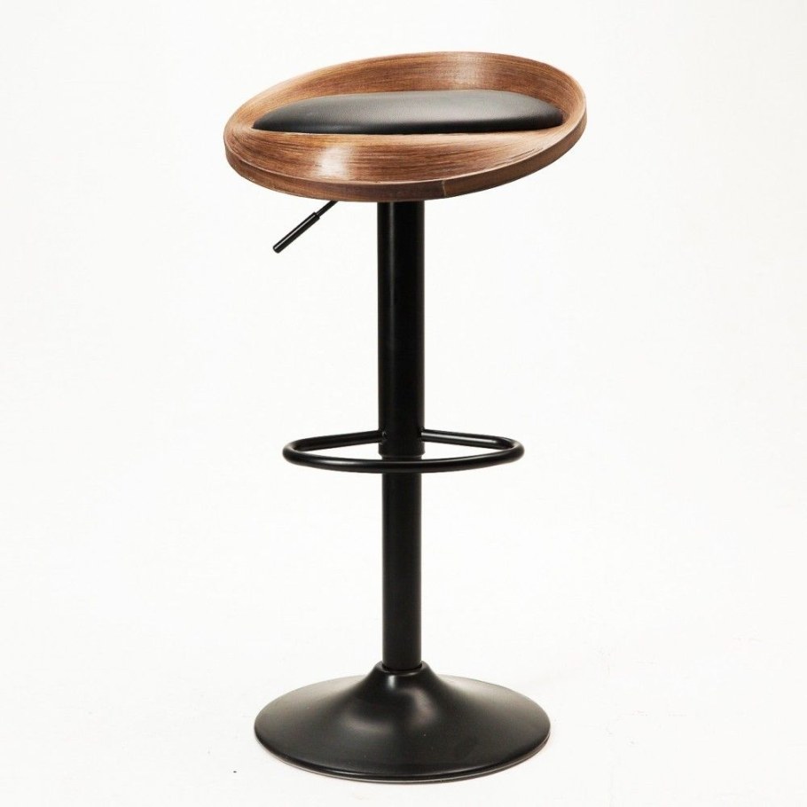 Стул барный goe черный орех