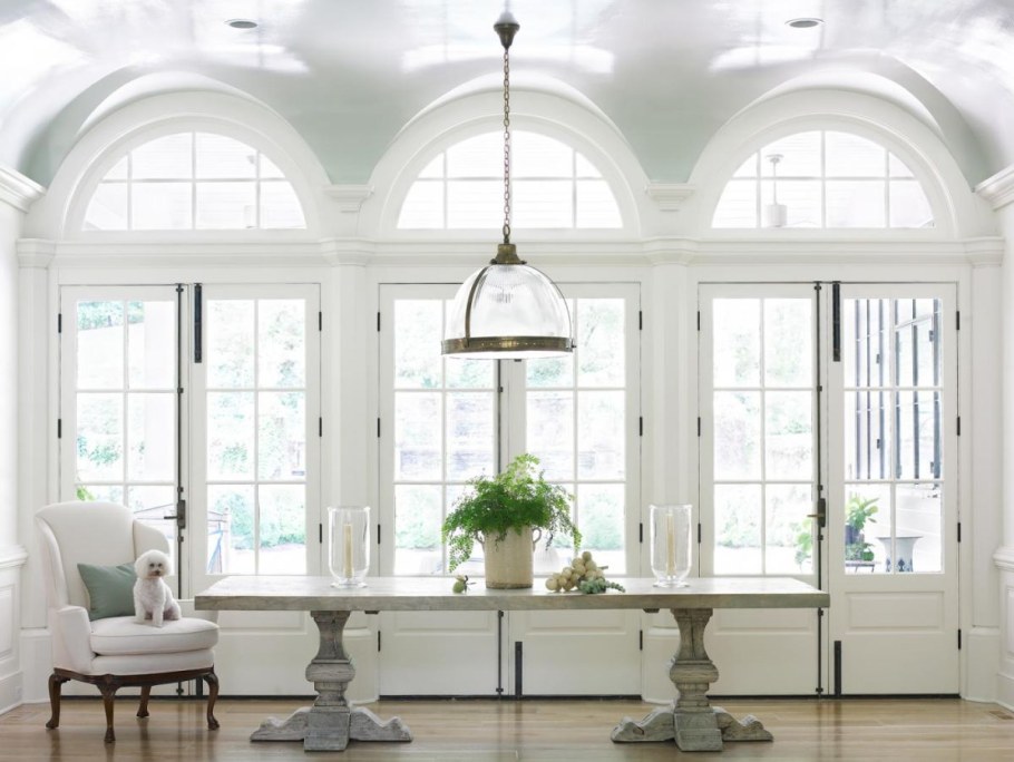 Панорамные арочные окна