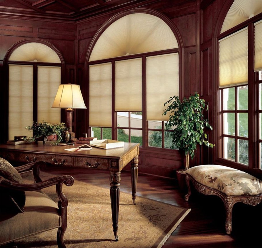 Арочные окна в интерьере