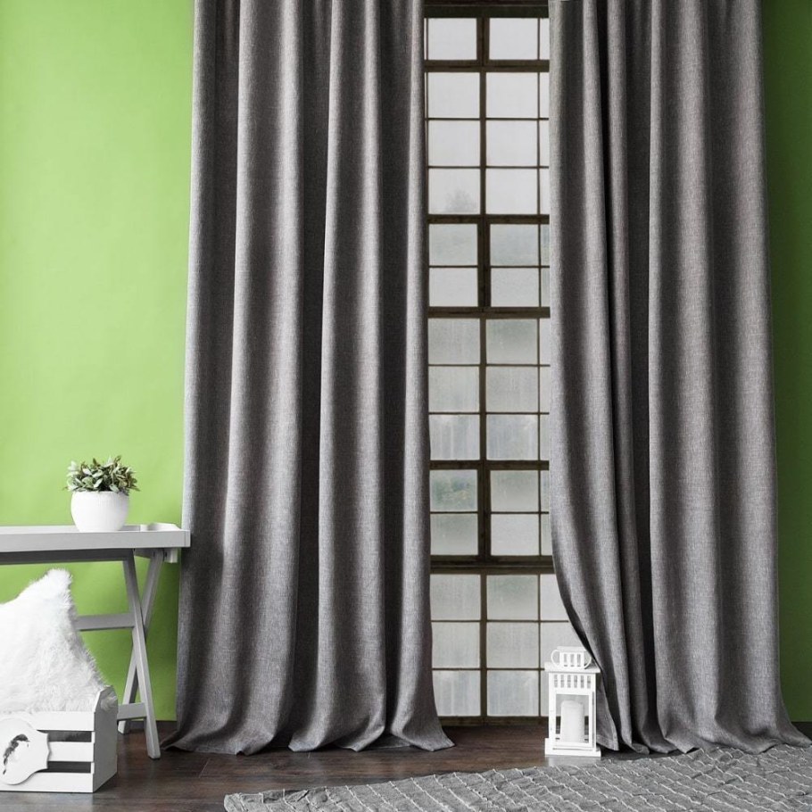 Шторы однотонные