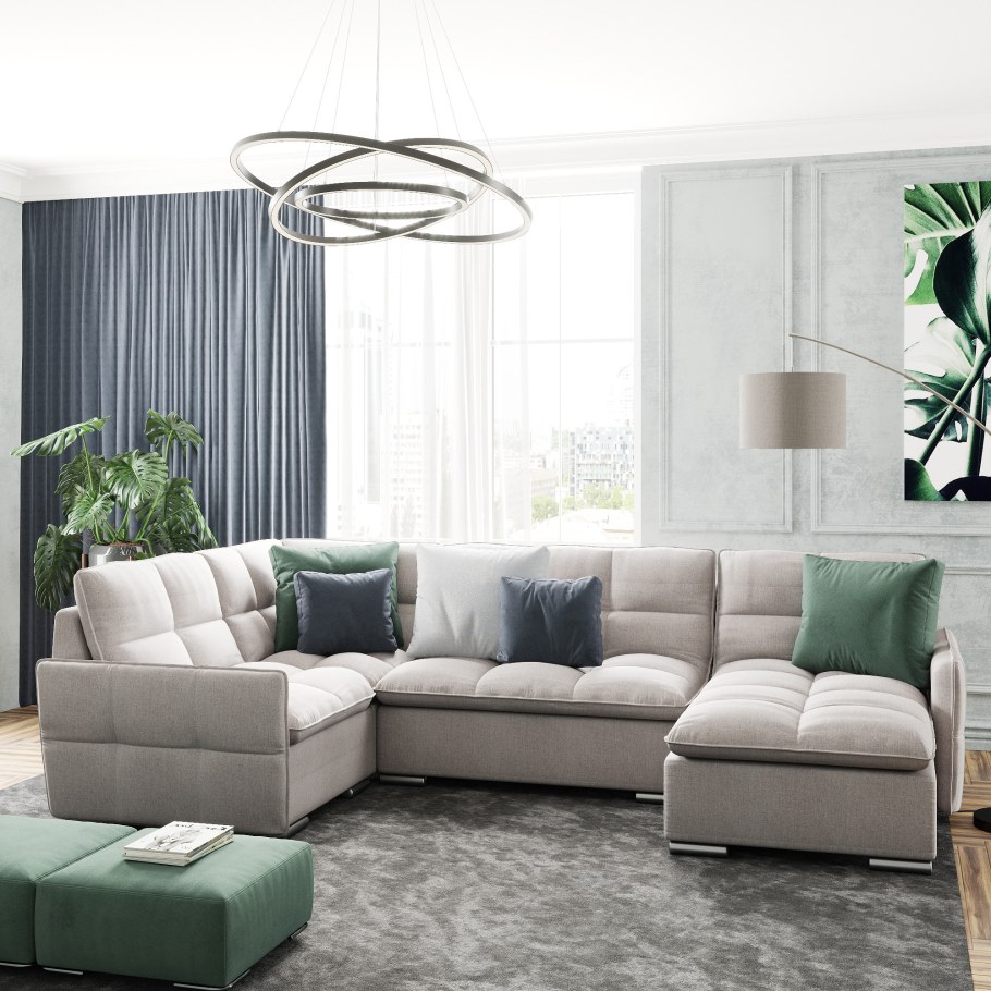 Диван Сидней лазурит