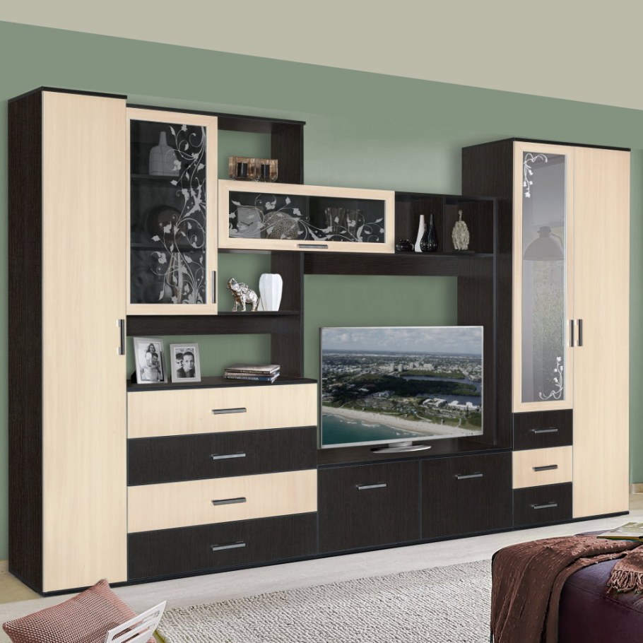 Стенка альтернатива ясень шимо