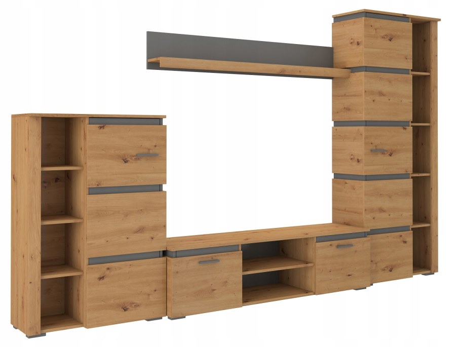 Мебельная стенка дуб
