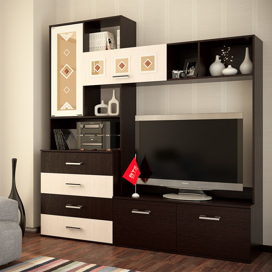 Гостиная Белла центр.секция 2000х2120х470