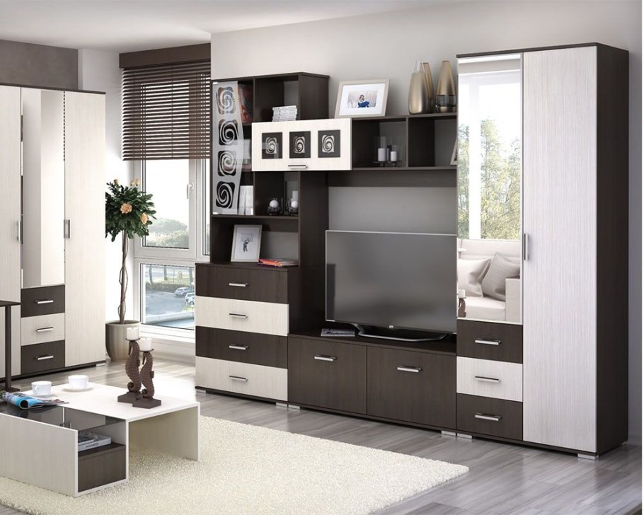 Стенка Рошель Сурская мебель