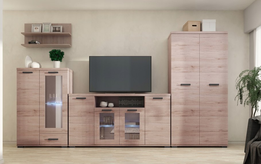 Гостиная с комодом