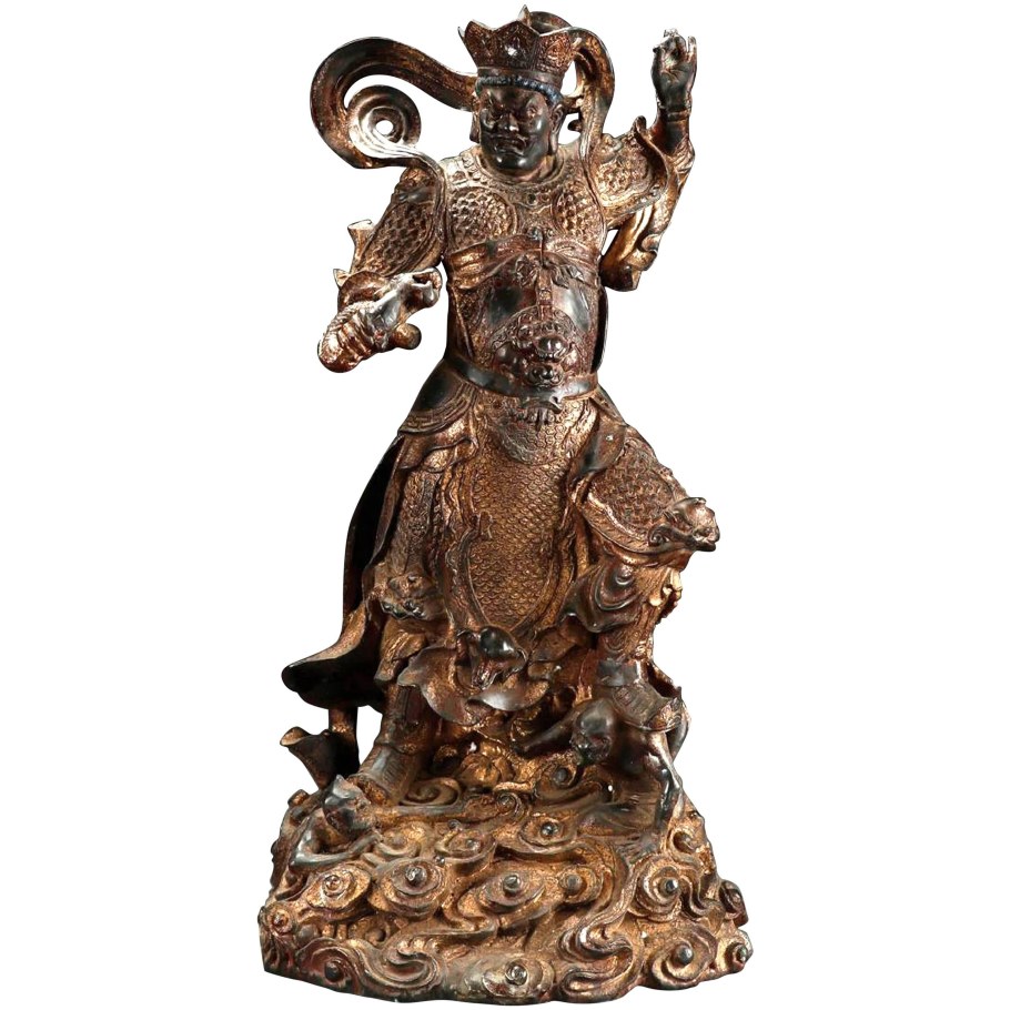 Buddhist Guardian Statues