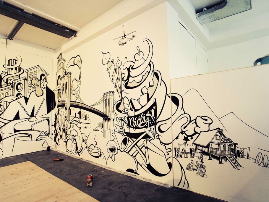 Разрисованные стены