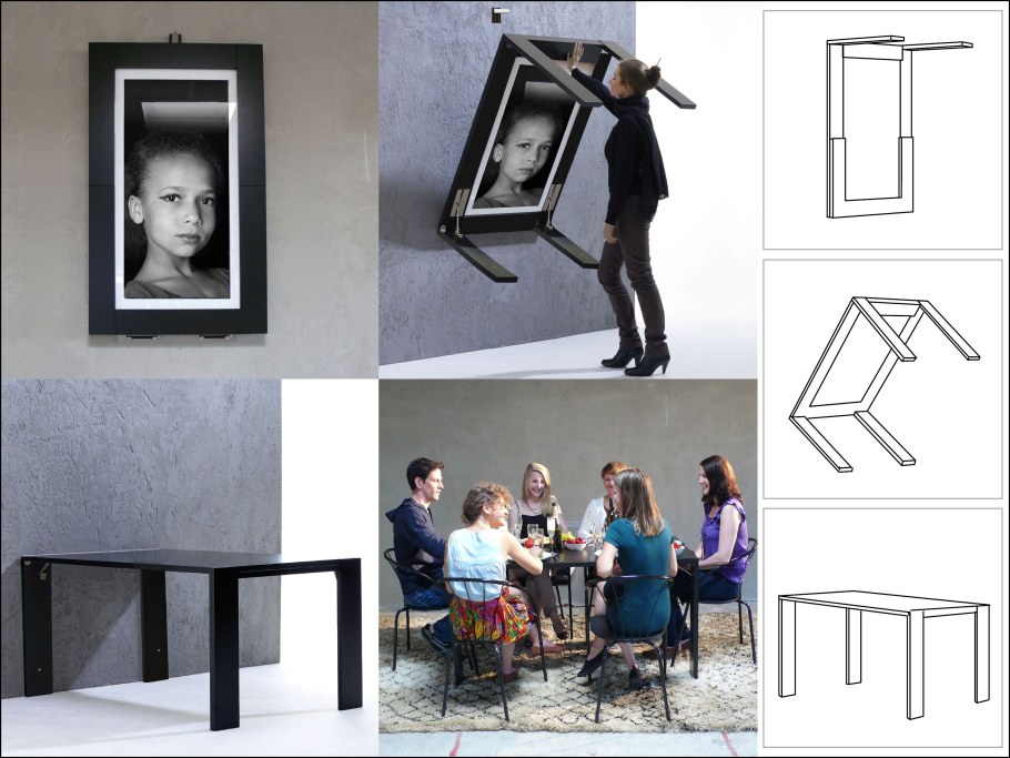 Стол-картина трансформер