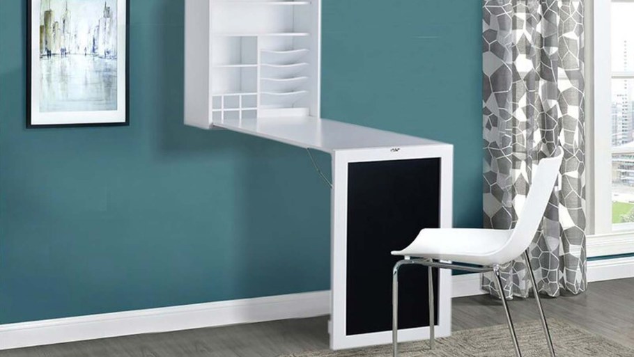 Письменный стол откидной от стены