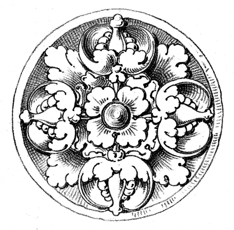 Орнамент розетка