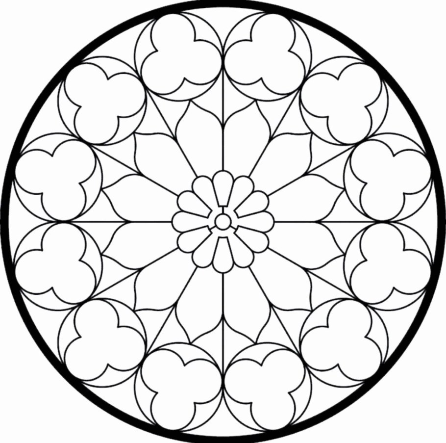 Орнамент в круге