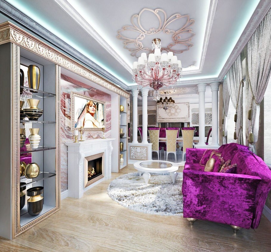 Красивые интерьеры в стиле арт деко