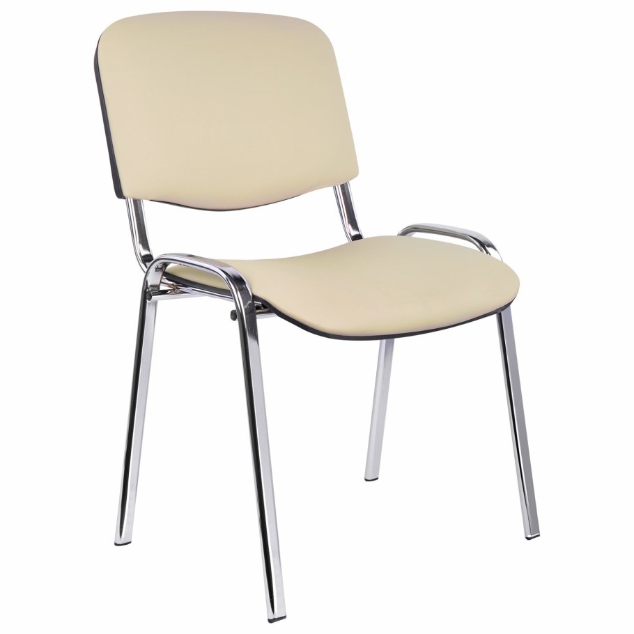 Стул "изо", кожзам, бежевый