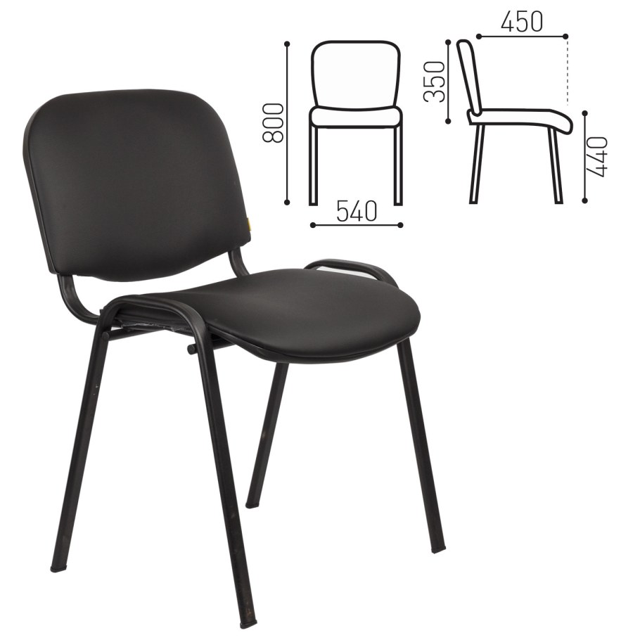 Стул изо BL z11 черный