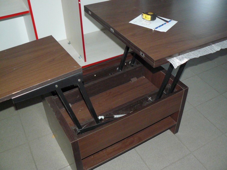 Механизм для стола трансформера