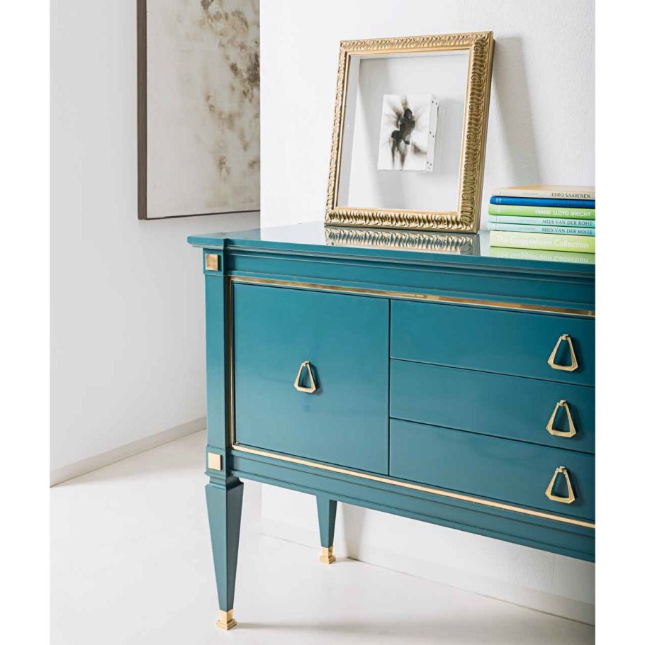 Комод цвет морская волна 6 ящиков