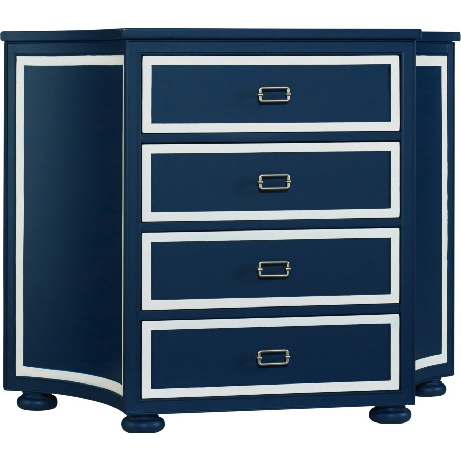 Комод с синими фасадами