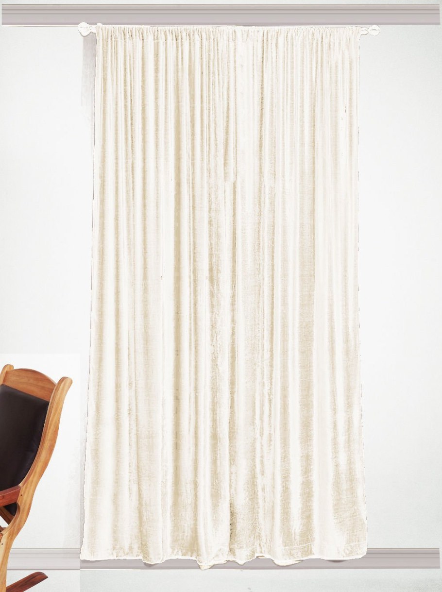 New Blackout 100% Cotton Velvet Curtain