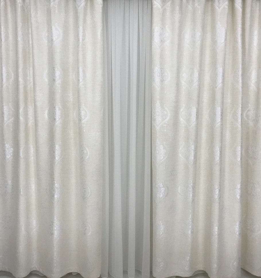 Комплект штор айвори Афина