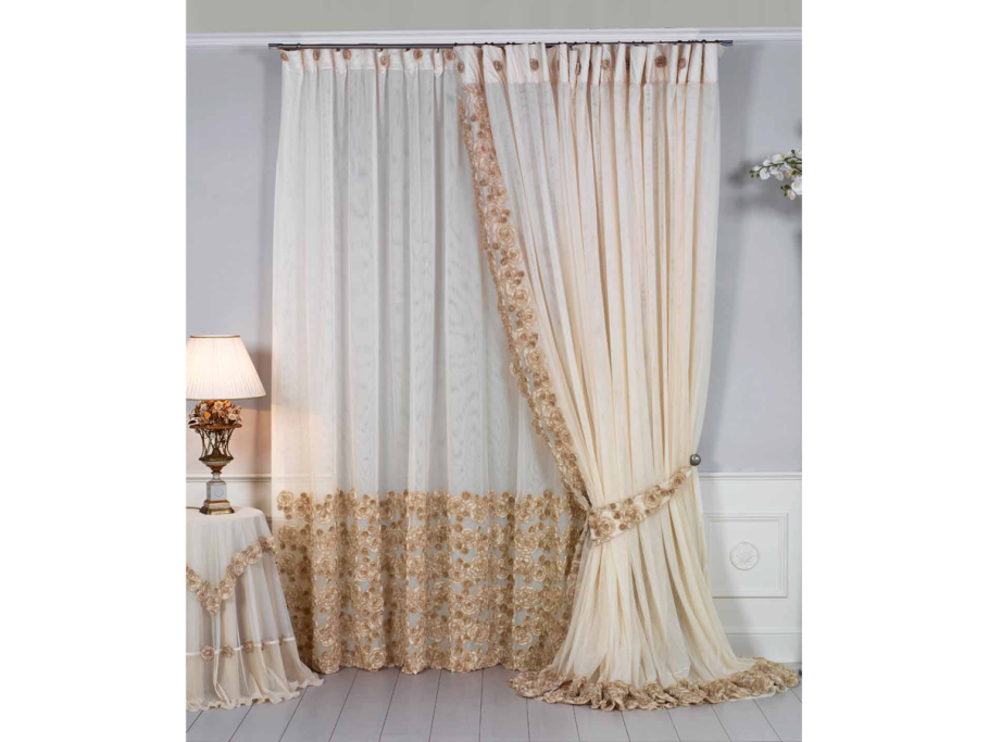 Комбинированная тюль