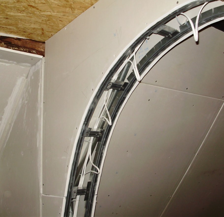 Каркас арки из профиля