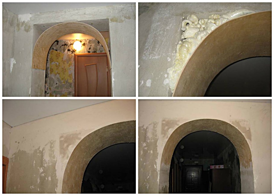 Самодельные арки дверные