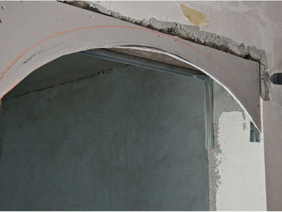 Каркас для арки из гипсокартона