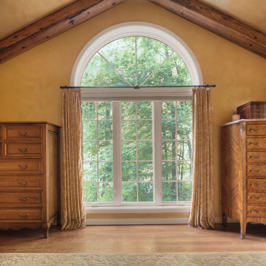 Красивые арочные окна