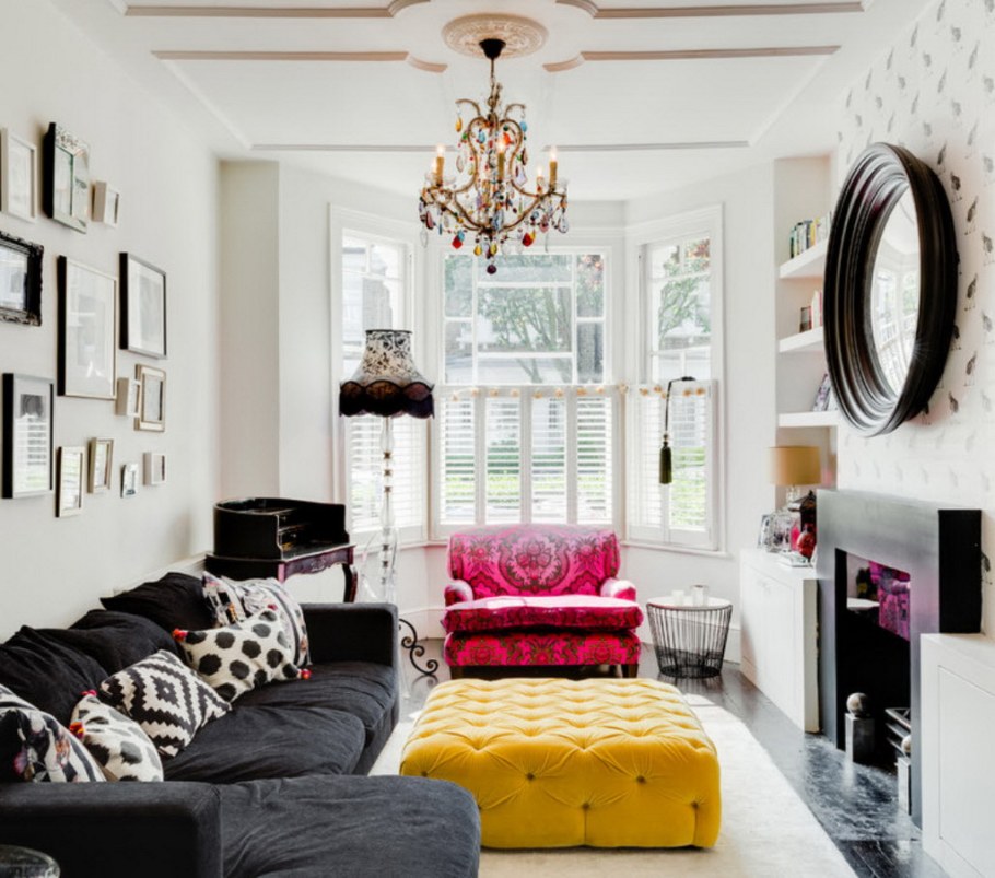 Комнаты в разных стилях