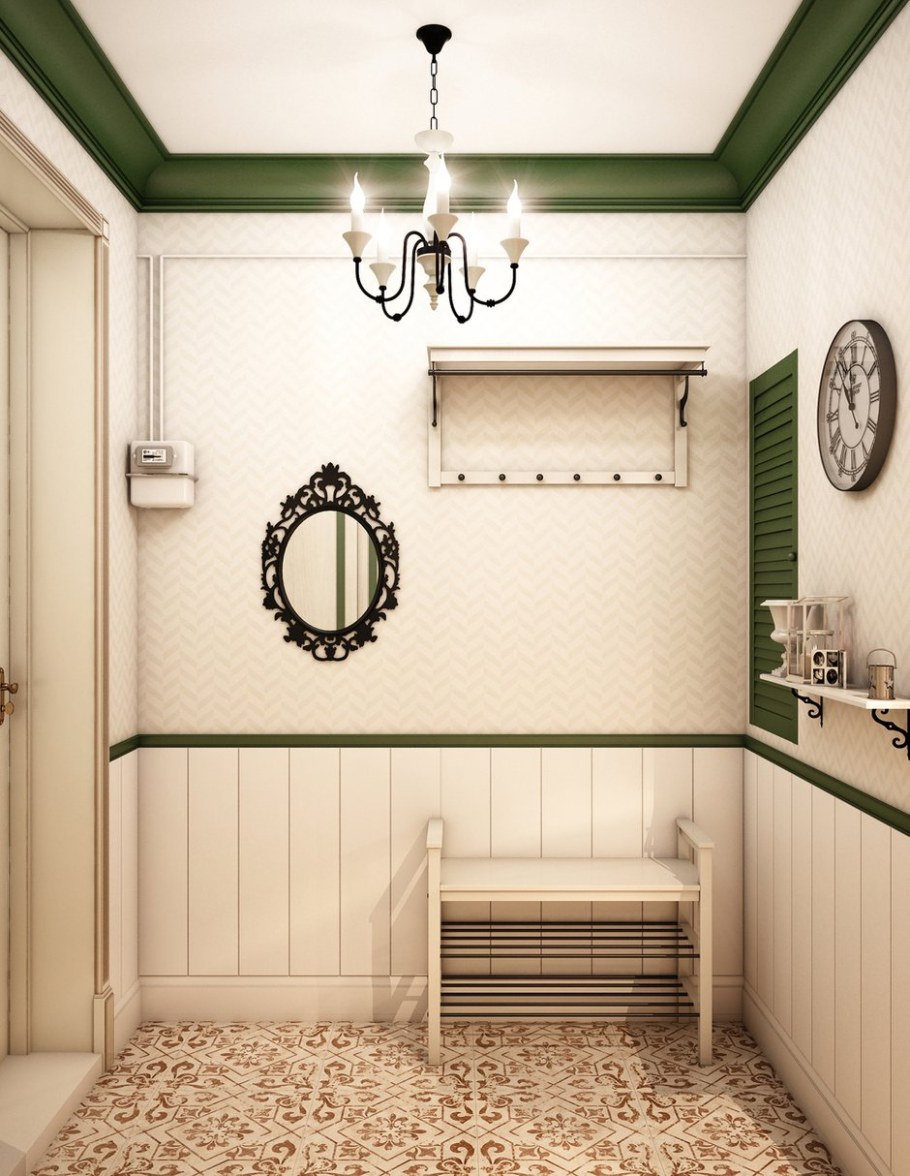 Маленький коридор в стиле Прованс