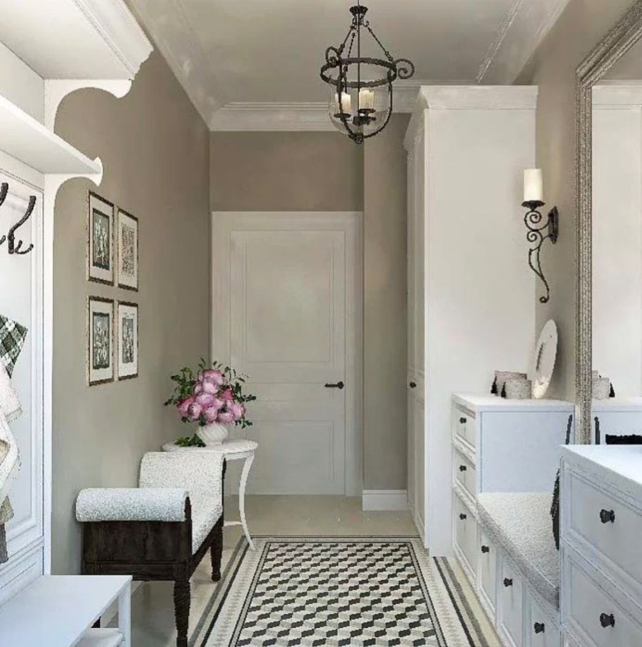Прихожая во французском стиле
