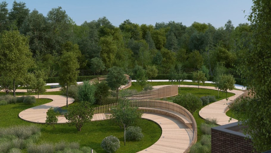 Лесопарковые клинья озеленения