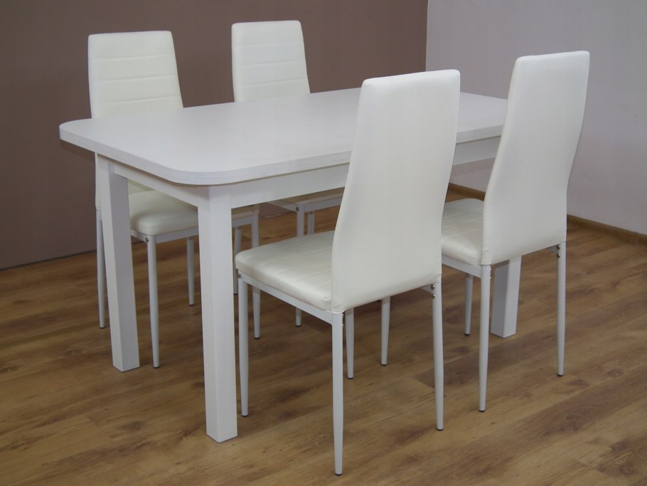 Стол Баут раздвижной белый