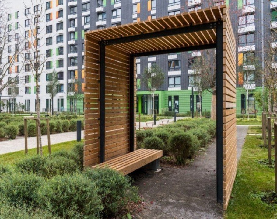 Эко пергола Парковая