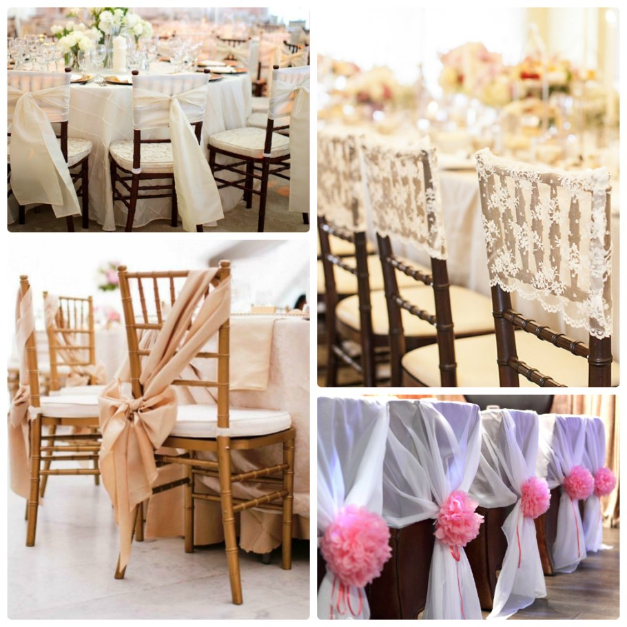 Стулья украшенные шарами