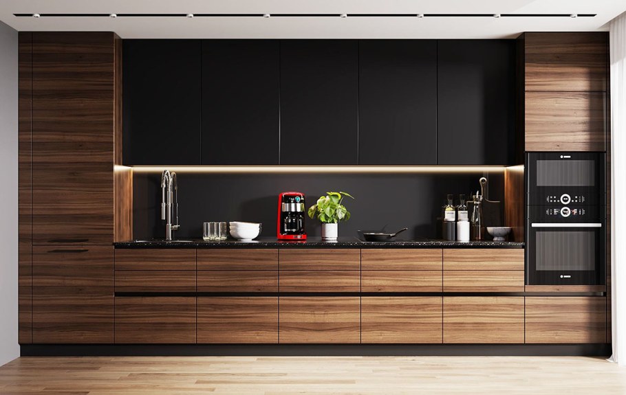 Кухни Джулия Новарс шпон